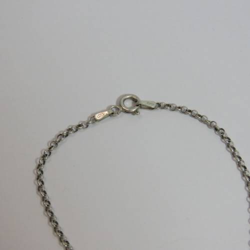 Sterling silver heart bracelet - Weighs 2,1 grams
