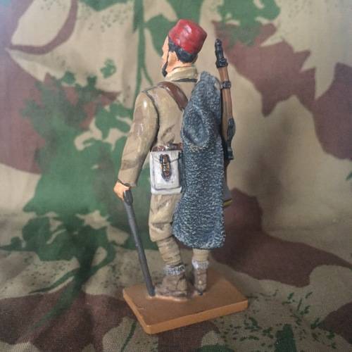 WW2 1944 Greece ELAS Partisan lead soldier - DelPrado collection