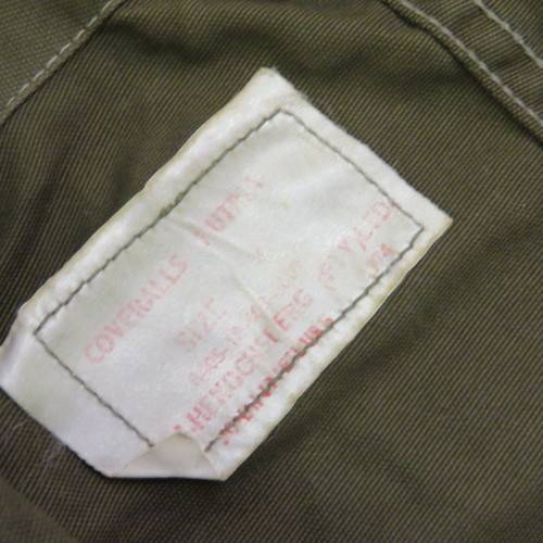 SADF  Nutria coveralls - Size medium - Armpit to armpit: 54cm - Armpit to cuff: 51cm - Shoulder to a