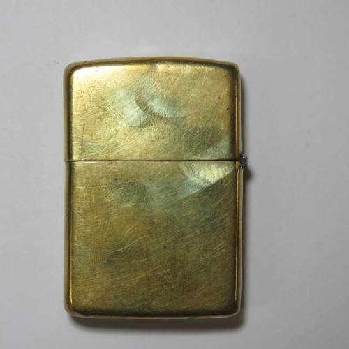 Vintage Solid brass Zippo