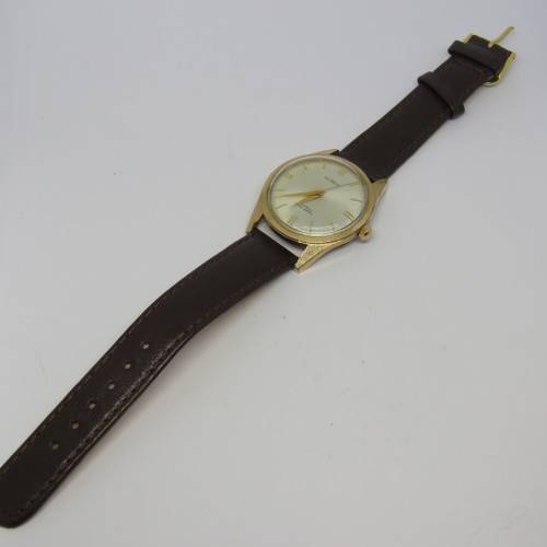 Vintage Alben Para Shock manual wind mens watch - Working
