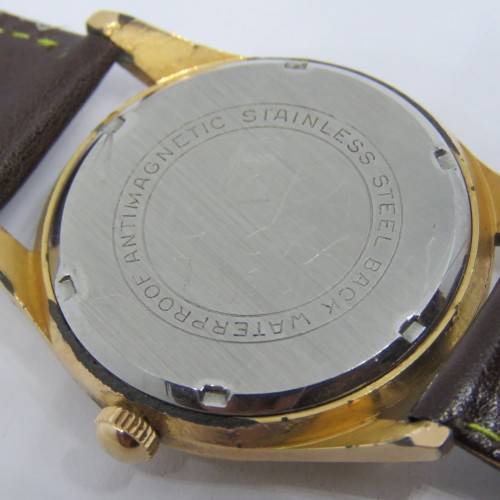 Vintage Alben Para Shock manual wind mens watch - Working
