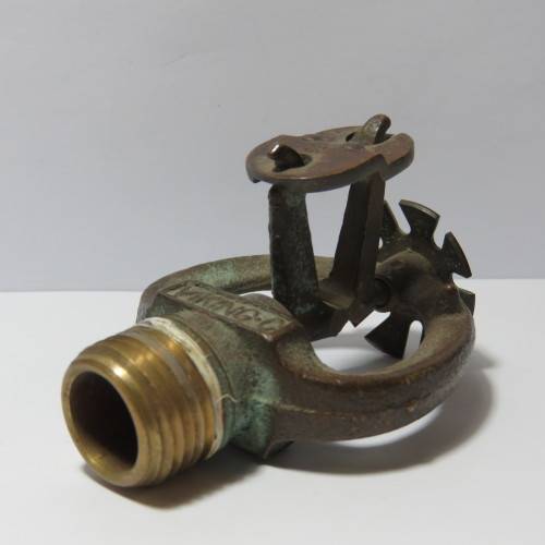 Vintage Viking brass fire sprinkler