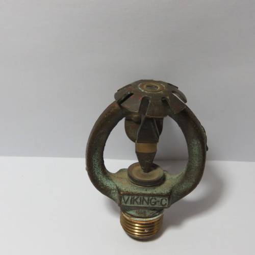 Vintage Viking brass fire sprinkler