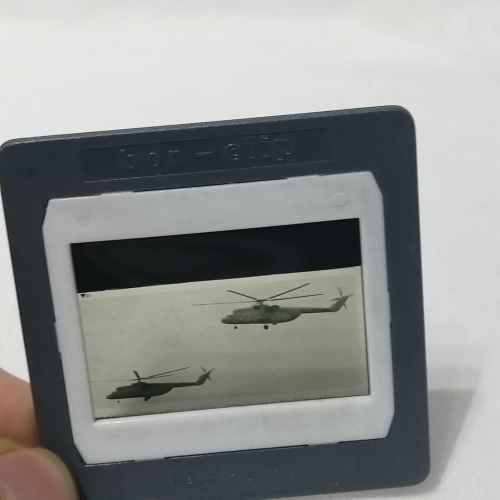 Lot of 22 Vintage 35mm slides of Military helicopters