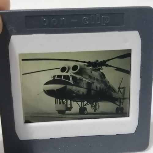 Lot of 22 Vintage 35mm slides of Military helicopters