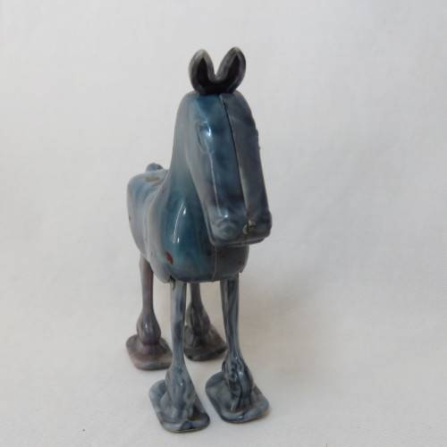 Vintage plastic walking horse