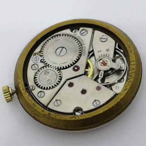 Vintage AVIA watch movement - working with crown