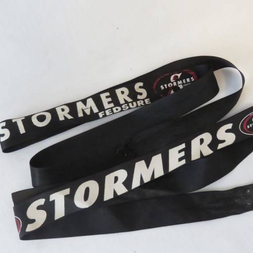 Pair of Stormers headbands/Cap Tallies - 80 cm and 96 cm