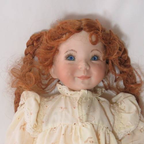 Berdine doll 29/6/1995 Life like features - 51 cm High