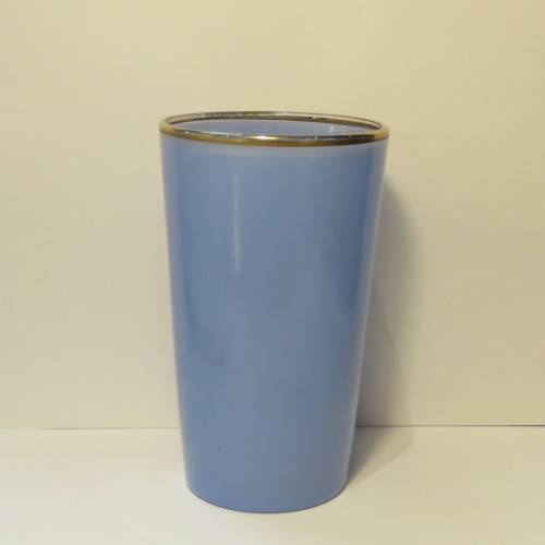 Coronation of Queen Elizabeth 2 - June 1953 - Blue glass with gold trimming