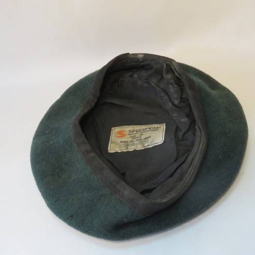 Green SA Infantry beret - Size 58