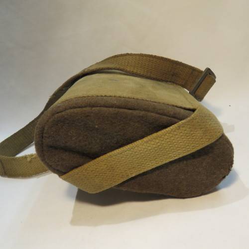 SA Union Defence Force water bottle and pouch