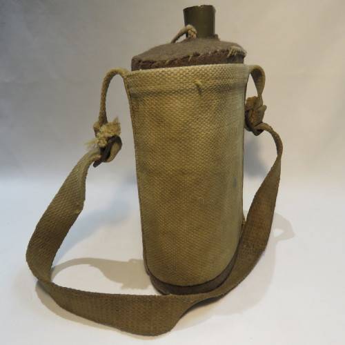 SA Union Defence Force water bottle and pouch