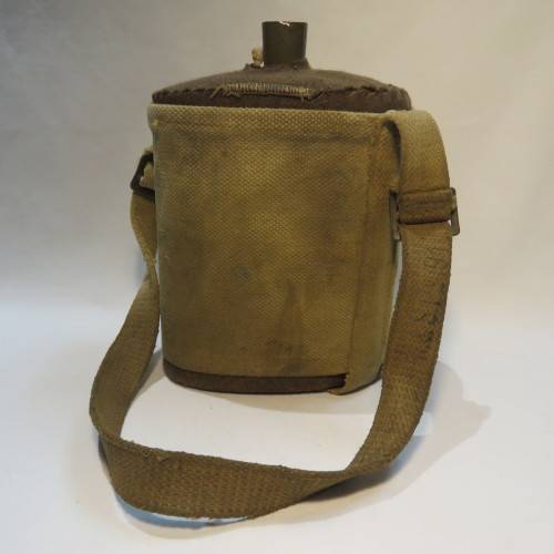 SA Union Defence Force water bottle and pouch