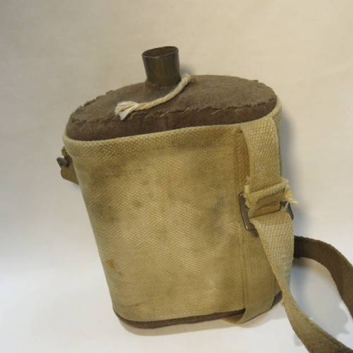 SA Union Defence Force water bottle and pouch