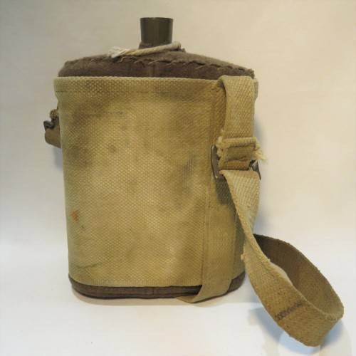 SA Union Defence Force water bottle and pouch