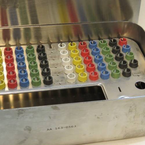 Dental sterilization case - SADF - Also called Eudobox - Stainless steel