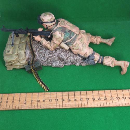 McFarlane Military US Army M60 Machine gunner figurine - Military series 3