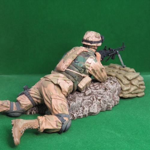 McFarlane Military US Army M60 Machine gunner figurine - Military series 3