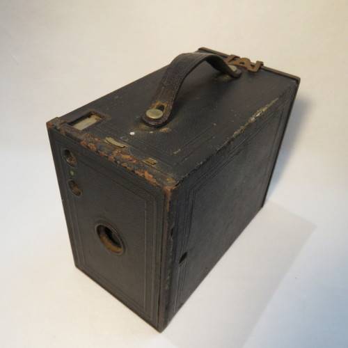 Kodak ZA Large Brownie camera - Well used - Some rust