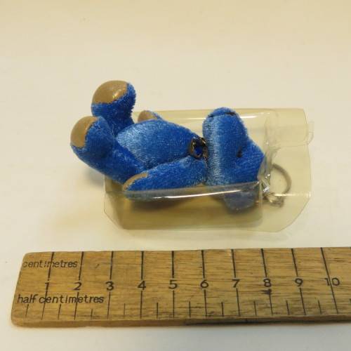 September Sapphire Birth stone bear in original tin