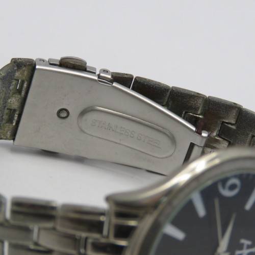 Honey Man Quartz watch - Some corrosion on strap - Working