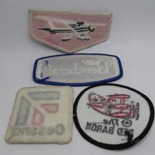Lot of 6 Flying badges for jacket