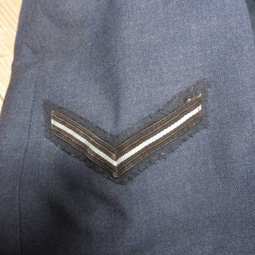 SA Air Force Lance Corporal Tunic - Left shoulder button incorrect