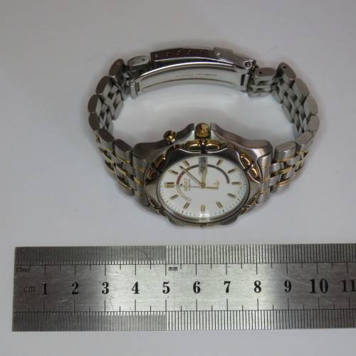 Seiko Kinetic mens watch - 5M43-0A70 - Working