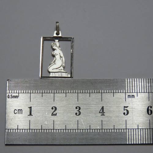 Zodiac Sterling silver pendant - Virgo - 1,5 g
