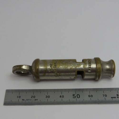 Vintage `The Home Referee` Patent Whistle