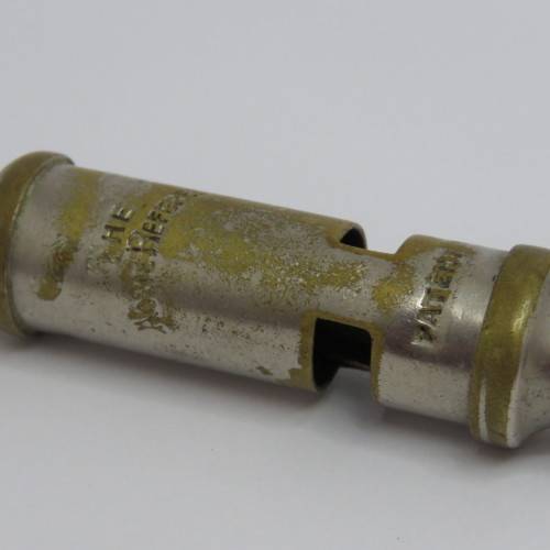 Vintage `The Home Referee` Patent Whistle