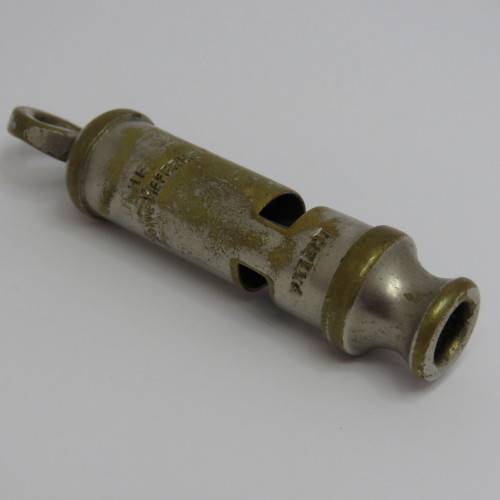 Vintage `The Home Referee` Patent Whistle