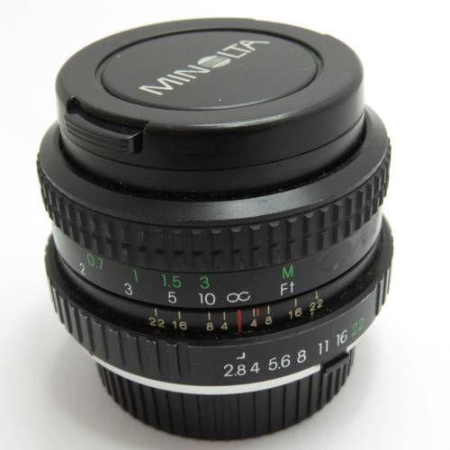 Cosina 28 mm lens for Minolta 1:2.8