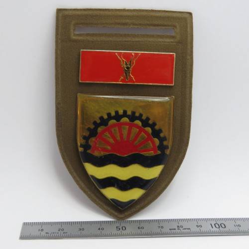 SADF Klerksdorp Commando shoulder flash chief of the Army command bar
