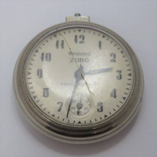 Westclox Zobo pocketwatch for spares - No crown