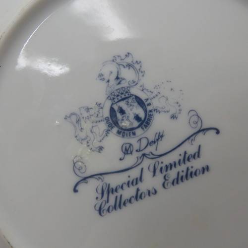 Delft Oude Molen collectors edition plate