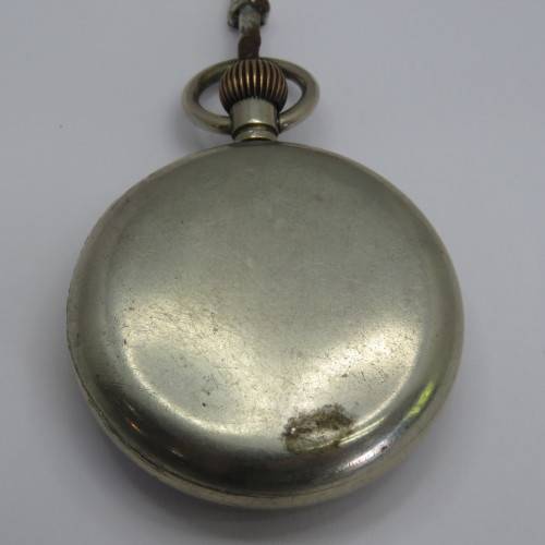 Wolf Bros pocketwatch with fob chain - Not working - Spares only