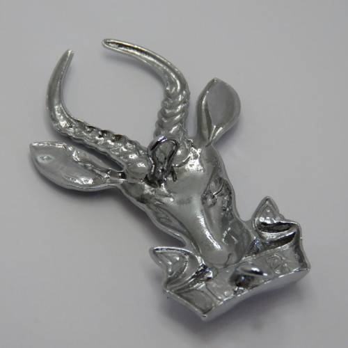 SA Infantry Bokkop cap badge - Chromed