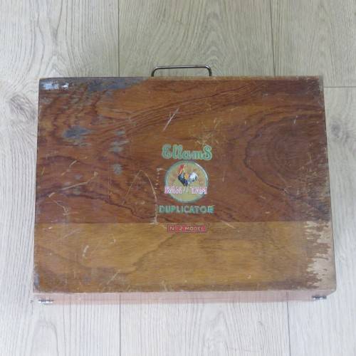 Antique Ellams Duplicator No.2 model - Size 30 x 40 cm
