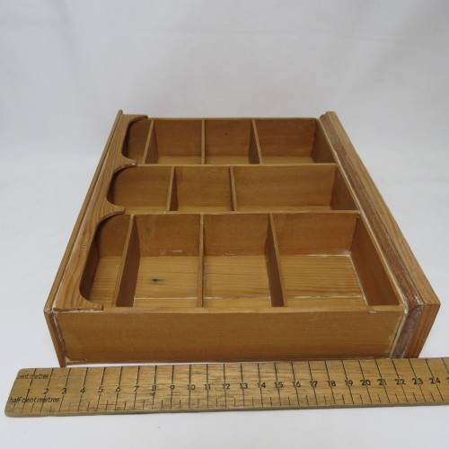 Doll`s House furniture large vintage Oregon pine cabinet