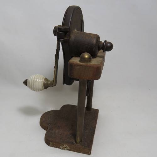 Rare Antique Patent 1870 cast iron nutmeg grinder
