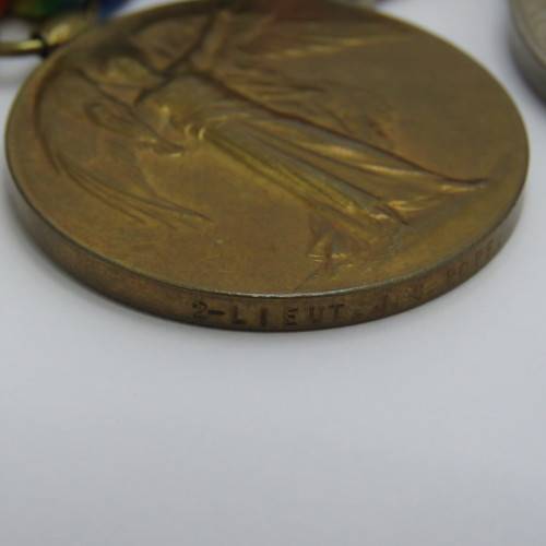Set of WW1 and WW2 medals issued to 2nd Lieutenant J.C. Pope