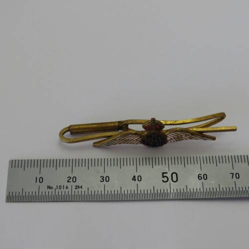 Royal Air Force enamelled sweetheart tie clip
