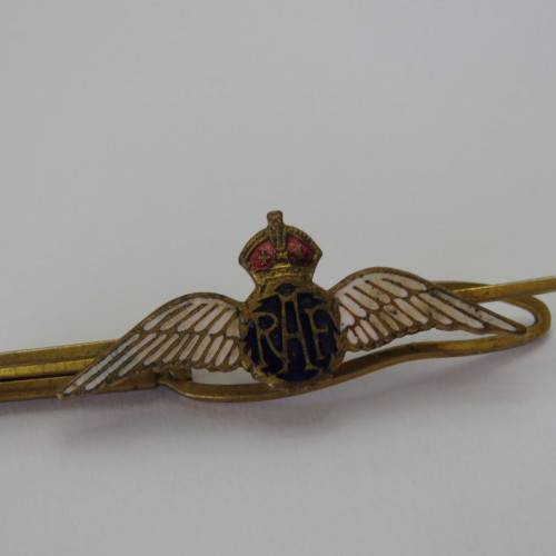 Royal Air Force enamelled sweetheart tie clip