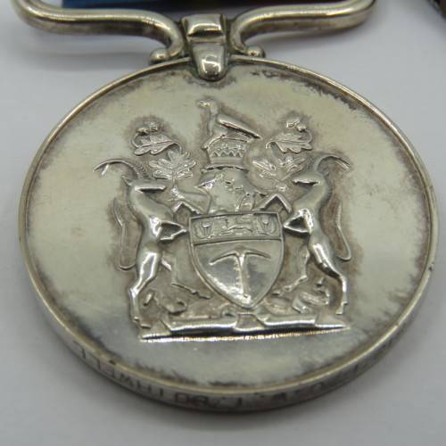 Set of Rhodesia medals issued to 7812 Inspector W.T. Bothwell