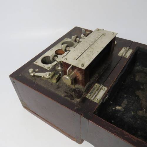 Antique Berec electrical shock therapy machine - some parts missing