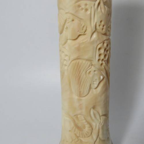 Big 5 slat and pepper shaker made from warthog tusks