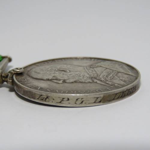 Boer War King South Africa medal KSA issued to Lieutenant P.G.L. Leeb, Cape Town Highlanders with SA